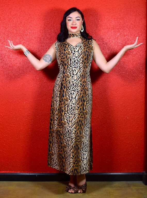 designer animal print dress Animal Print Silk Designer Maxi Dresses  Lindsey Brown