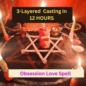 Obsession Love Spell | Ex Back Strong Binding for Stubborn Avoidant Only Me