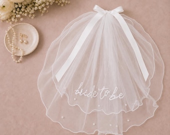 Velo corto da sposa, velo per addio al nubilato, accessorio per festa di addio al nubilato, accessorio per foto della sposa, regalo per la sposa