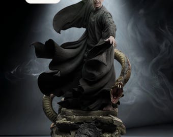 Voldemort Fallen STL File – Movie Villain Statue – Instant Download