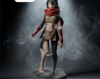 Izutsumi Eclipse STL File – Anime Beast Figurine – Instant Download