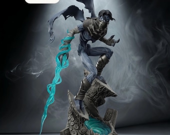 Raziel Soul Reaver STL File – Legacy of Kain Figurine – Instant Download