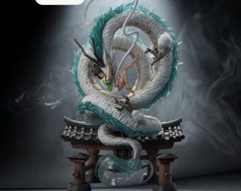 Chihiro Eclipse STL File – Anime Spirit World Figurine – Instant Download