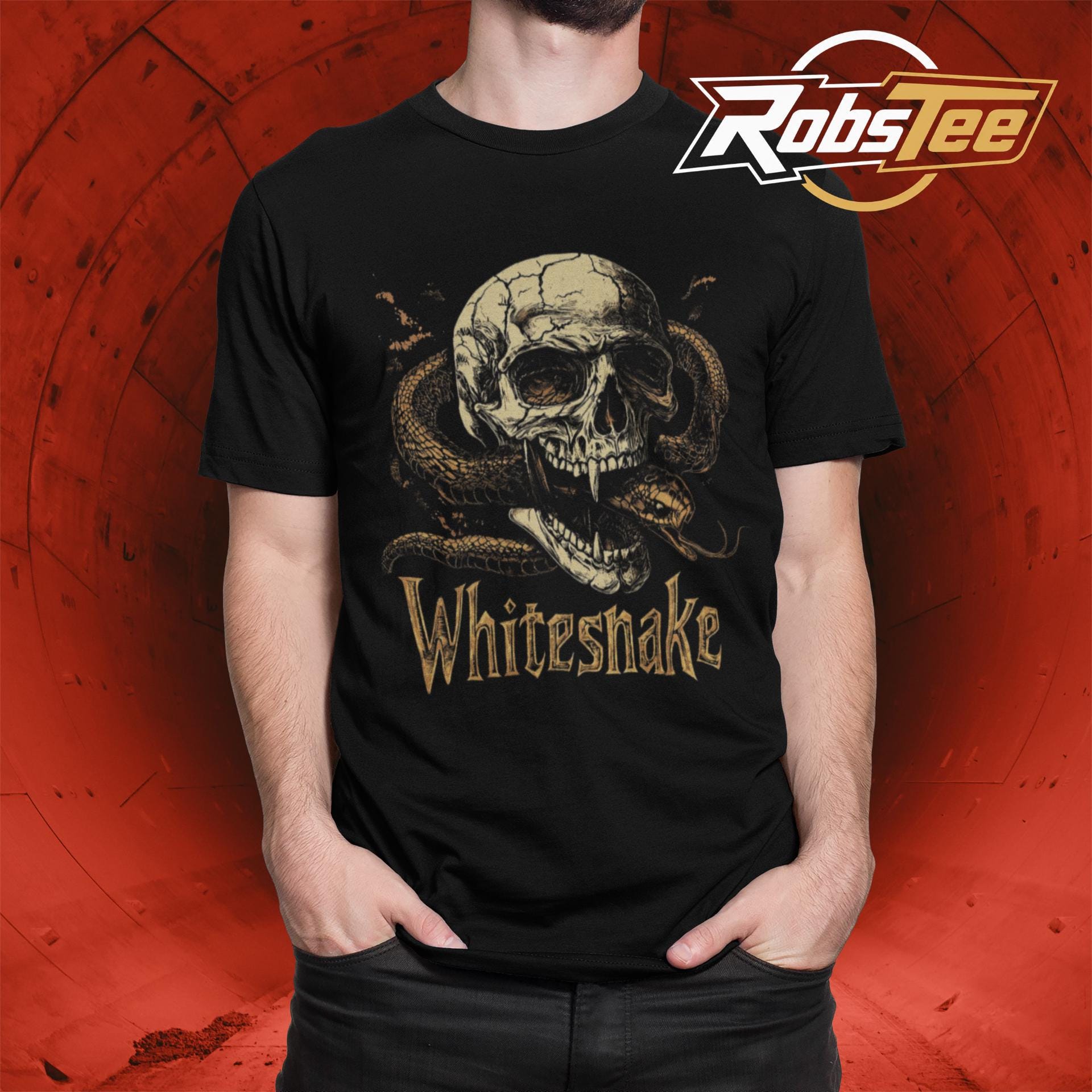 whitesnake Tシャツ Lサイズ アメリカ製 Whitesnake T Shirt - Etsy