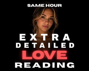 Lettura amorosa extra dettagliata per chiarezza sui sentimenti e consigli romantici.