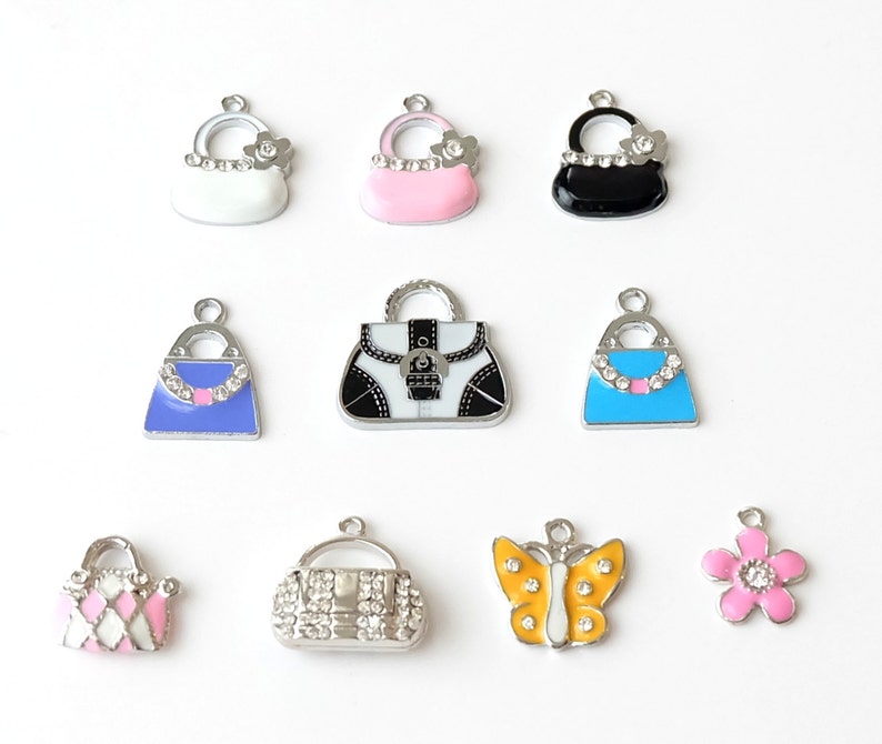 Add a Charm Id Badge Holders Cute Name Badge Reel Unique Etsy