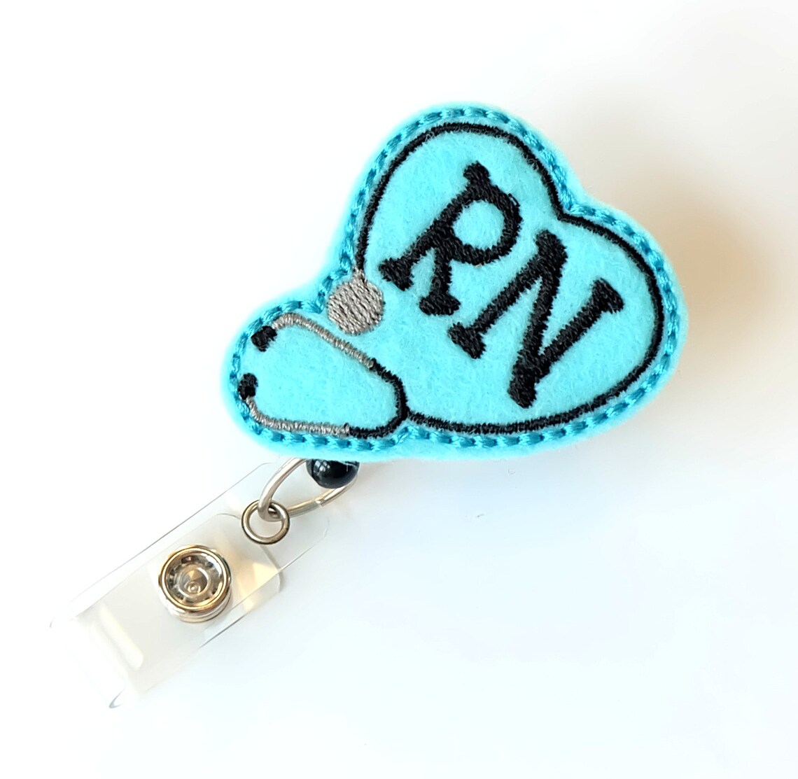 Registered Nurse Badge Clips Cute Badge Reels Unique Etsy