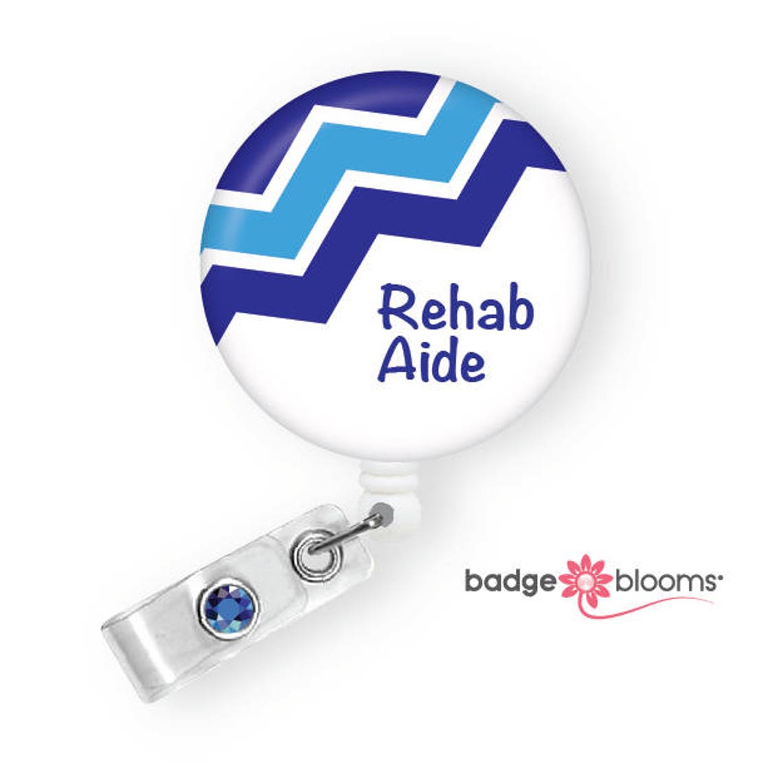 Rehab Aide Badge Reel Physical Therapy Aide Gifts Etsy