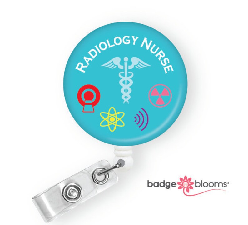 Radiology Nurse Gift Radiologic Nurse Badge Reels Etsy