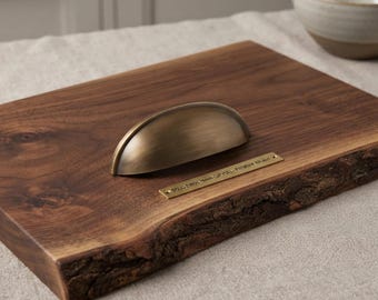Solid Copper Cabinet Pull Handle, Cup Pull, Minimalist Furniture Handle, Dresser Pull 76mm