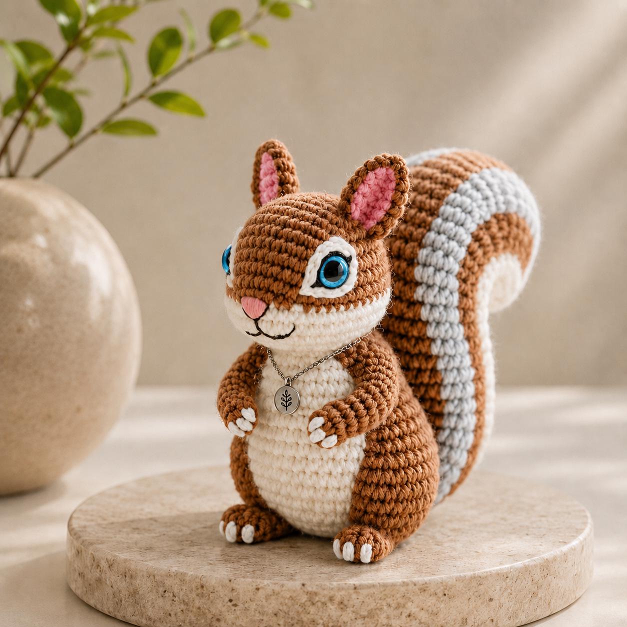 36 Squirrel Crochet Pattern: Enhance Your Skills With Adorable Designs 19 Crochet Squirrel Amigurumi Squirrel Tutorial