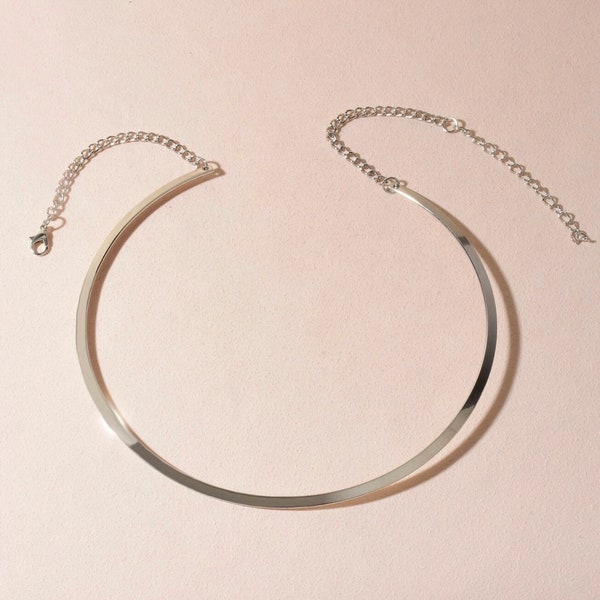 Wire Collar Necklace Etsy