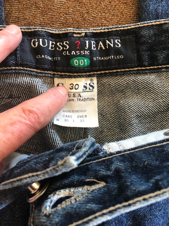 Vintage 90s Guess Jeans, High Waisted Guess, Moms… - image 4