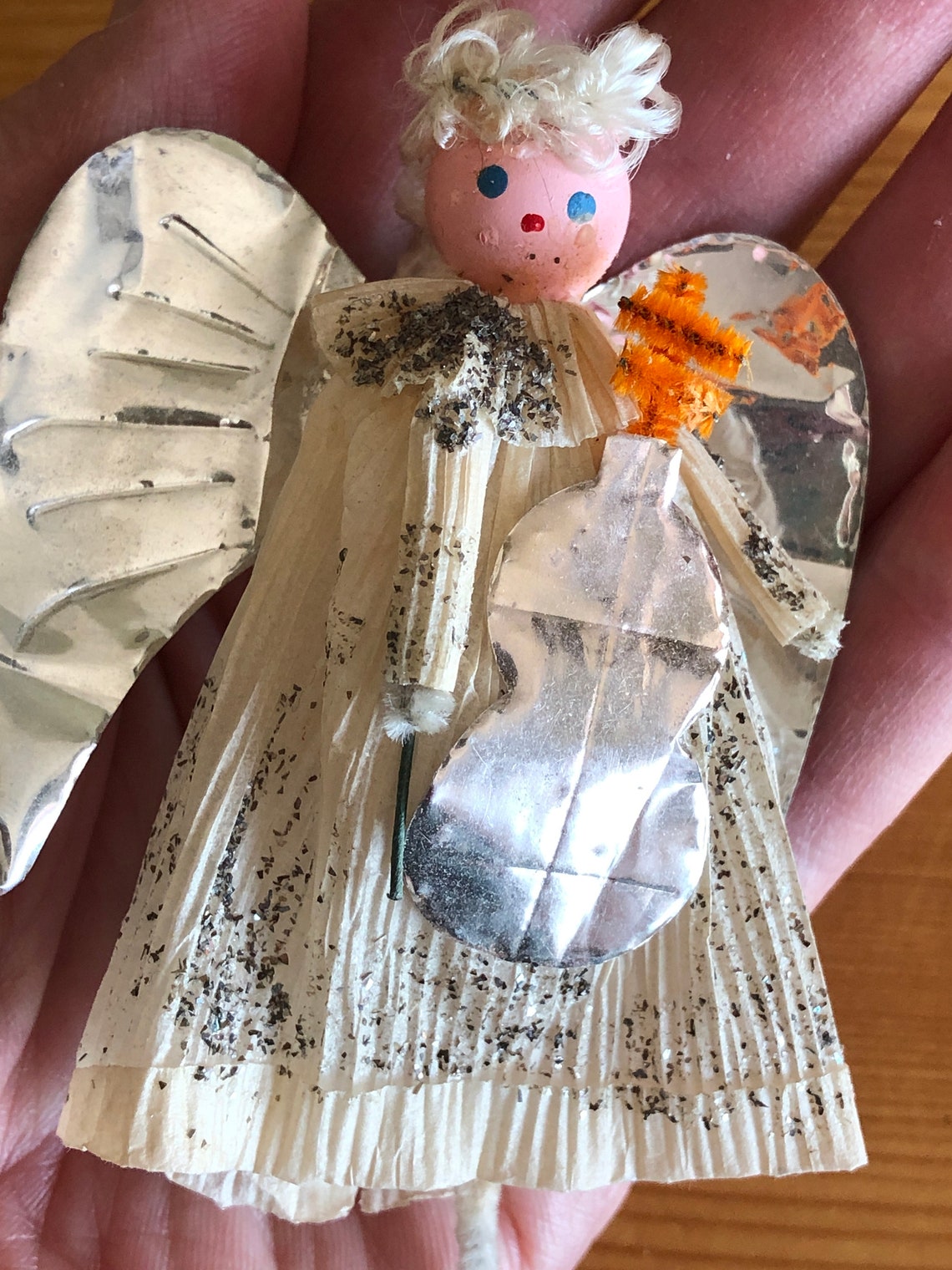 Pipe Cleaner Angel Christmas Ornament Collection 4 Pipe Etsy