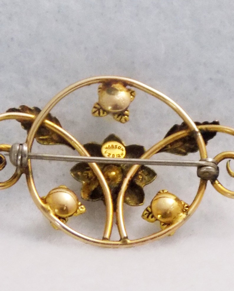Anniversary Gift Amethyst Jewelry Designer Flower Pin Vintage Hobson Jewelry Mid Century Jewelry Vintage Hobson Brooch