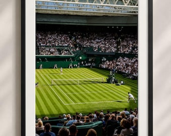Tennis Poster, Tennis Wandkunst, Fotografie Drucke, Bunte Wandkunst, Ästhetisches Dekor, Tennis Druck, Sport Druck, Sport Dekor, Raum Dekor