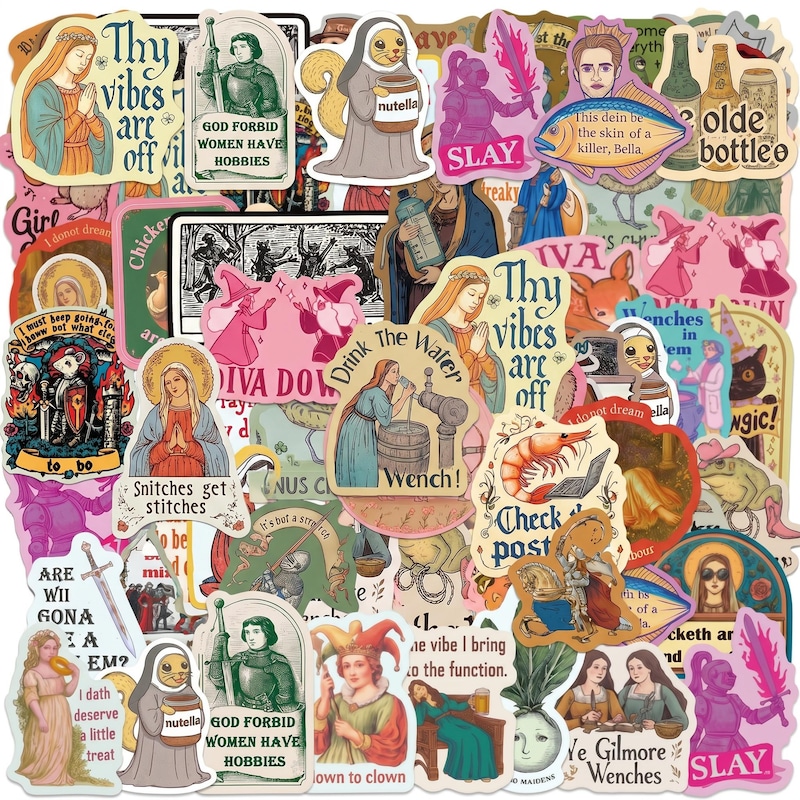 Medieval Castle Stickers Etsy medieval-castle-stickers-etsy