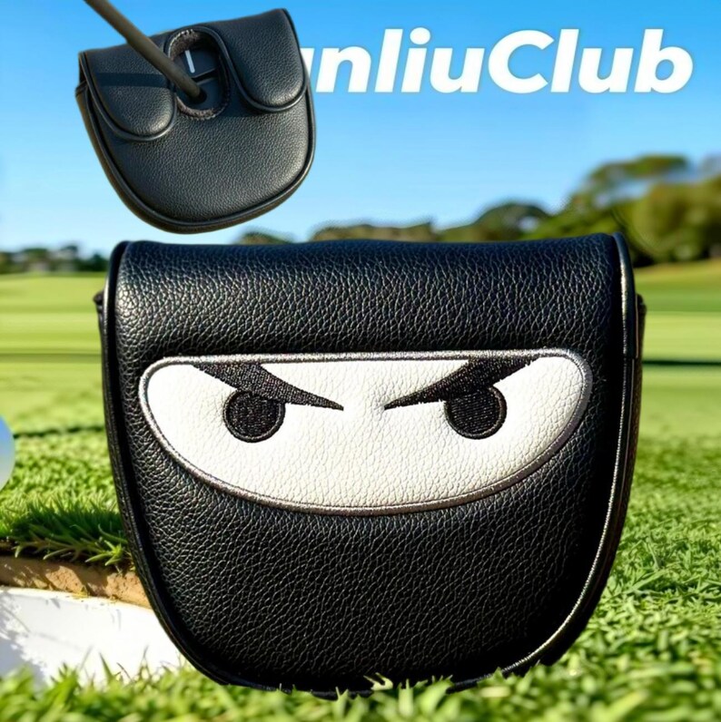 20 Styles Central Axis L.A.B DF3 Golf Club Mallet Putter Head Covers Leather Magnetic Masked