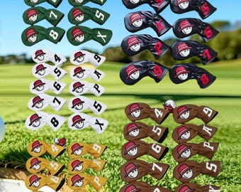 Malbon club covers, golf club covers, iron covers, angle club covers, club head covers, club covers