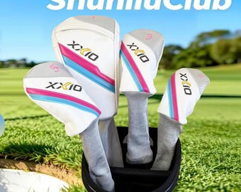 XXIO MP1200 Women Golf Wood Head Covers Leather HeadCovers