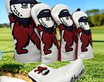 Malbon Golf Club Wood Head Covers Leather HeadCovers