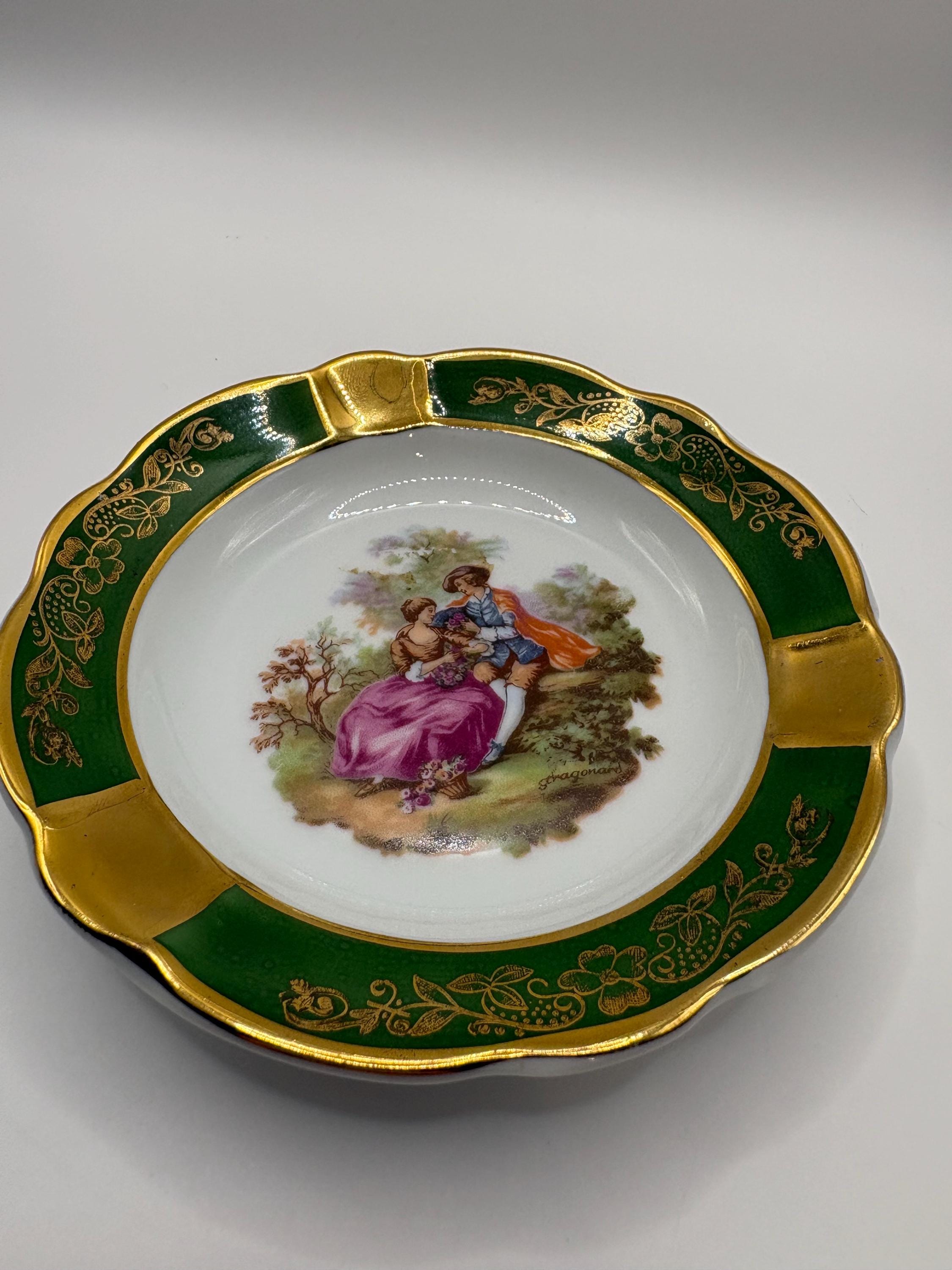 Vintage Porcelain Ashtray - Etsy