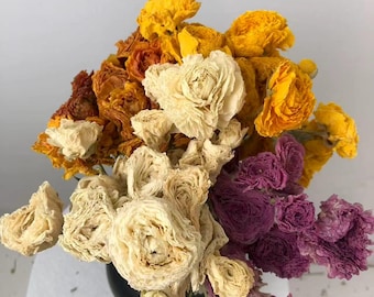 Dry peonies, flower bouquets, home decoration, wedding Decor