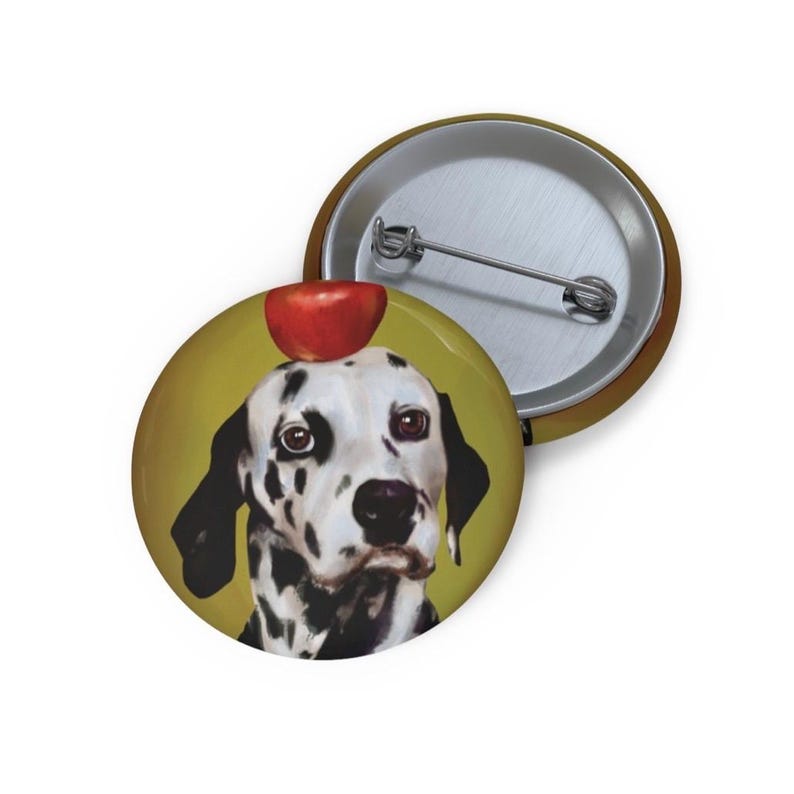Original Illustration; Silly Animals Pin Buttons - Etsy