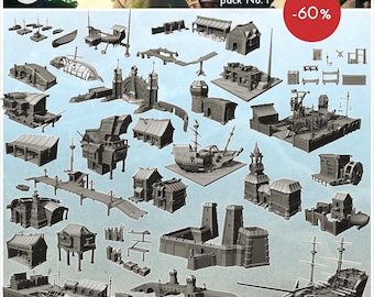 Pirate sceneries pack No. 1