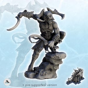 Azag infernal daemon (+ presupported version) (1)