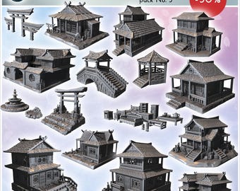 Asian sceneries pack No. 3