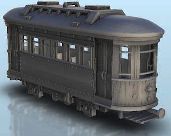 Retro tramway - STL 3D Printing Modern Conflicts 20th 21st Century
