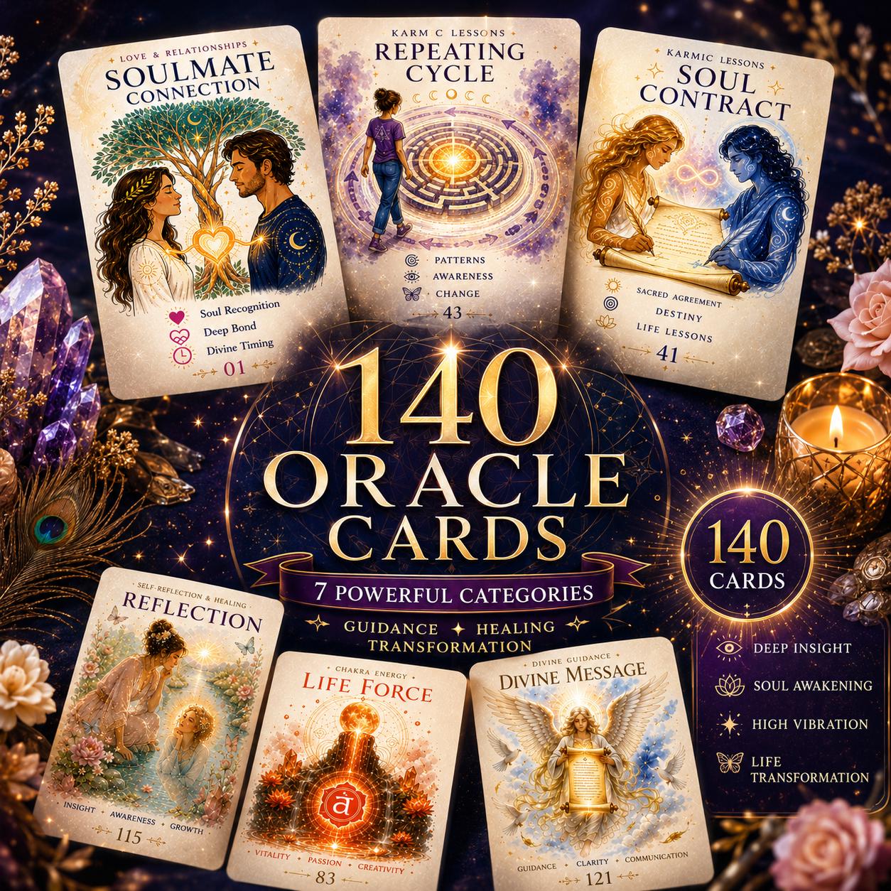 French oracle cards - Etsy 日本