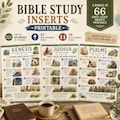 66 Bible books inserts bundle, bible inserts, bible study guide, bible study template, bible tip ins bible study inserts bible study tip ins product logo