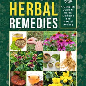 Ratgeber für pflanzliche Heilmittel, Naturheilkunde, Heilpflanzen, Wellness-Rezepte, Gartenarbeit, Digitales Buch (PDF)