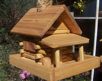 Log Cabin Birdhouse