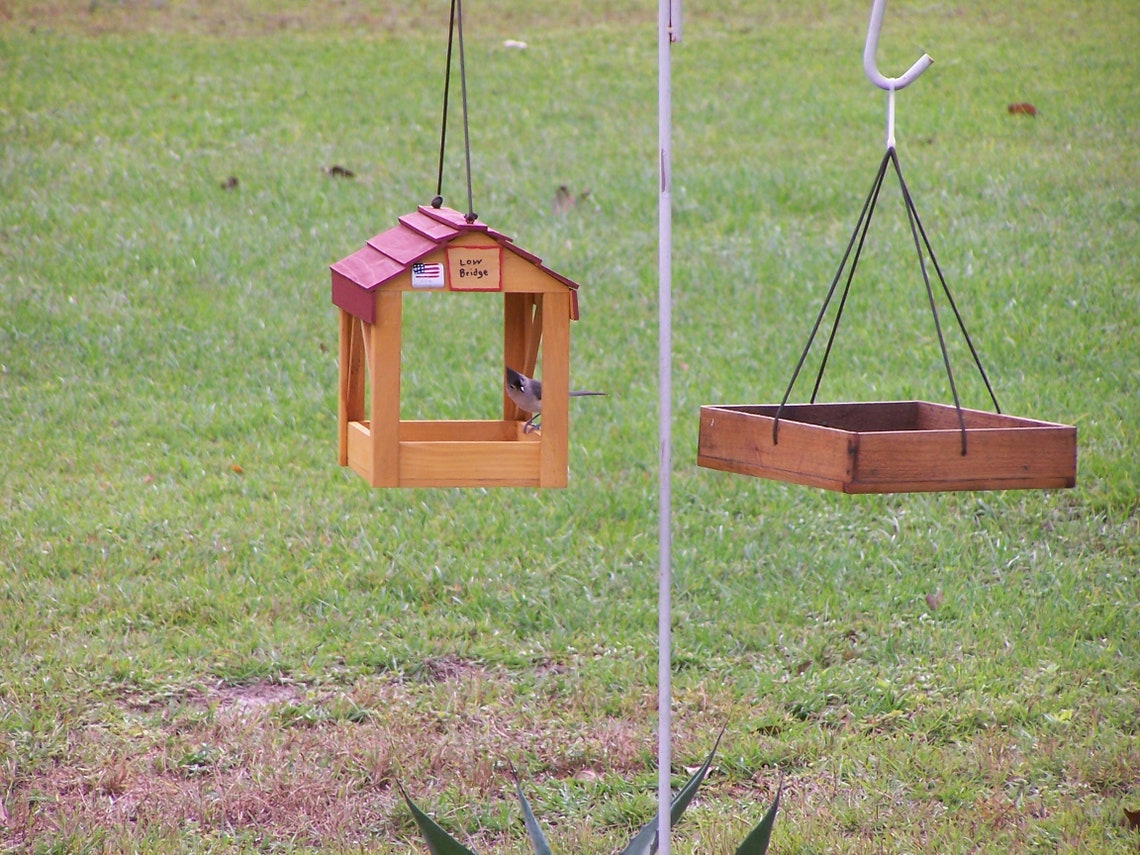 Covered Bridge Bird Feeder Etsy