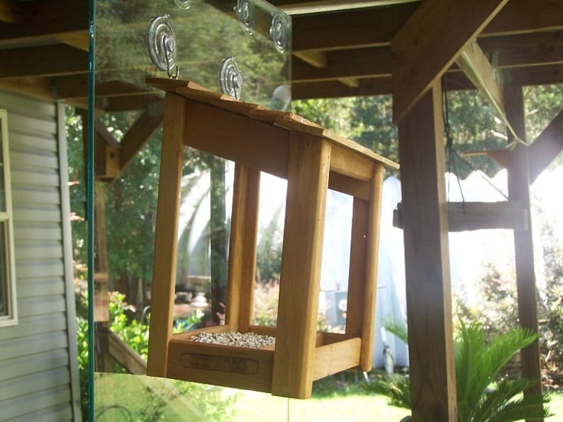 Window Bird Feeder Etsy