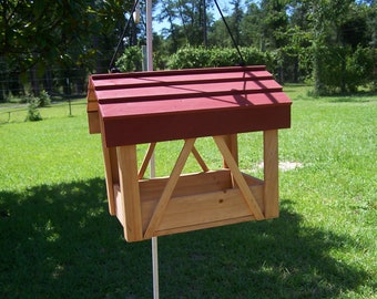 Covered Bridge Bird Feeder