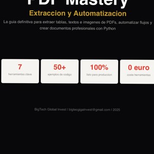 PDF Guide: Mastery Automation and Data Extraction with Python Ebook for Freelance Programmers