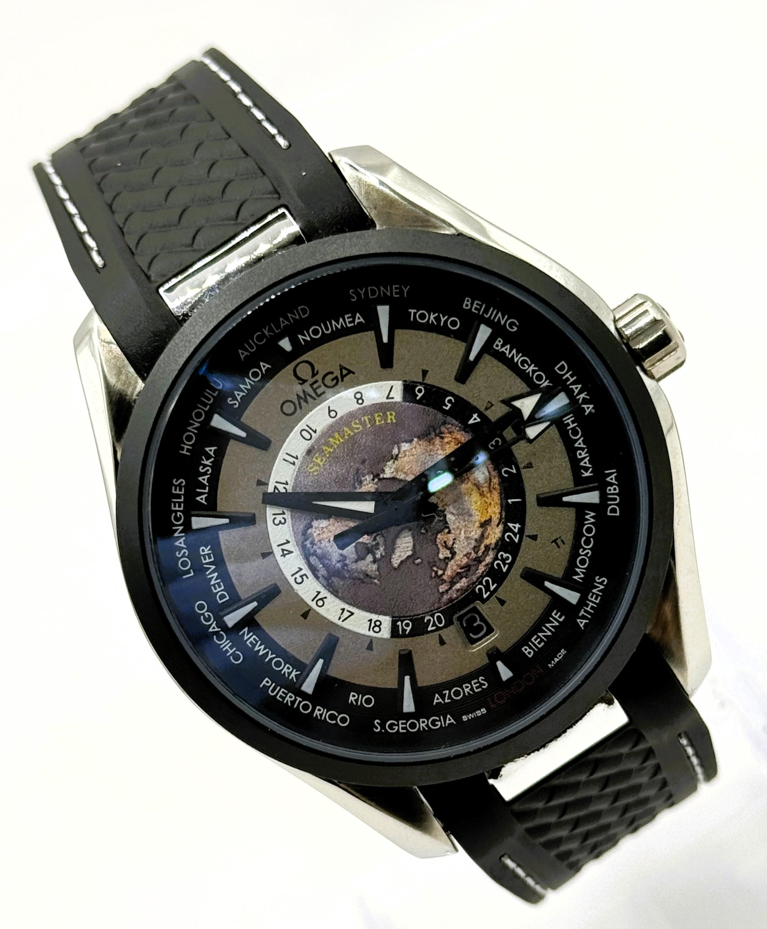Seiko World Timer Chronograph - Etsy