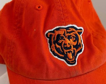 47 Brand Chicago Bears Orange Strapback Cap Dad Hat