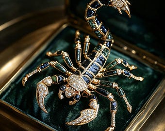 Scorpion Men's Suit Lapel Pin | Gifts for Him | Brooch for Suits
