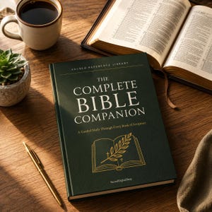 The Complete Bible Companion | Study Guide for Every Book of the Bible | Printable PDF + GoodNotes | 152 Pages