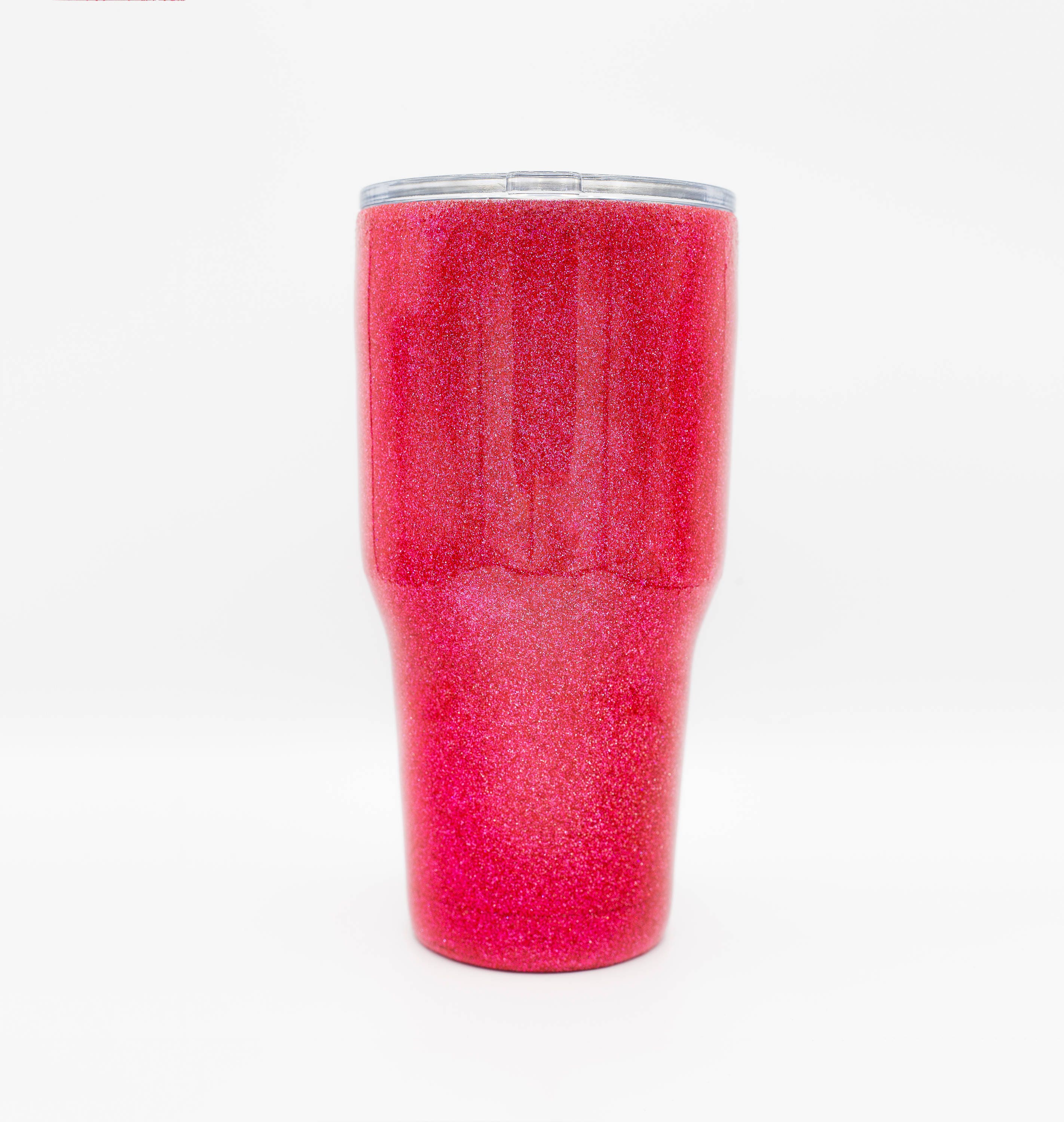 Hot Pink Glitter Tumbler custom yeti Glitter Yeti Pink Etsy