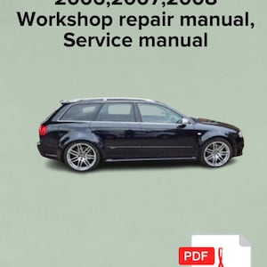 Audi service manual - Etsy 日本