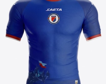 Haiti Football Jersey 2026 World Cup Fan Shirt Blue Soccer Jersey Gift for Him