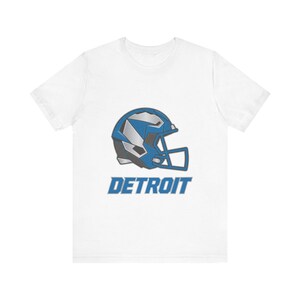 Detroit Esports Angular Helmet T-Shirt | Football Fan Tee | Unisex Graphic Shirt