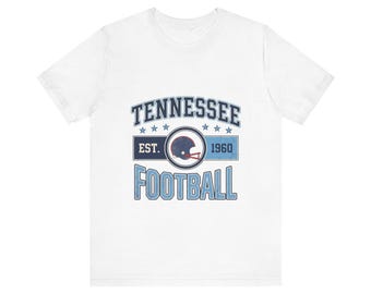 Tennessee Vintage Crest T-Shirt | Football Fan Graphic | Unisex T-Shirt