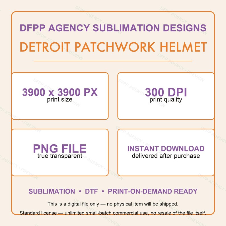 Detroit Patchwork-Helm (PNG), Football-Sublimationsdruck, Spieltags-Shirt, Digitaler Download Bild 7